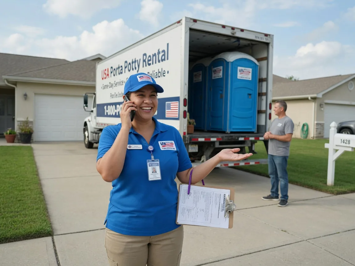 Porta Potty Rental Hustler, WI FAQs