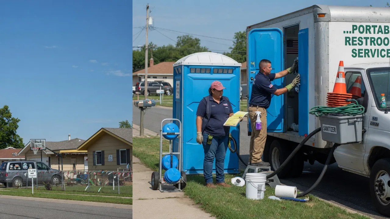 Porta Potty Rental in Hustler, WI near me